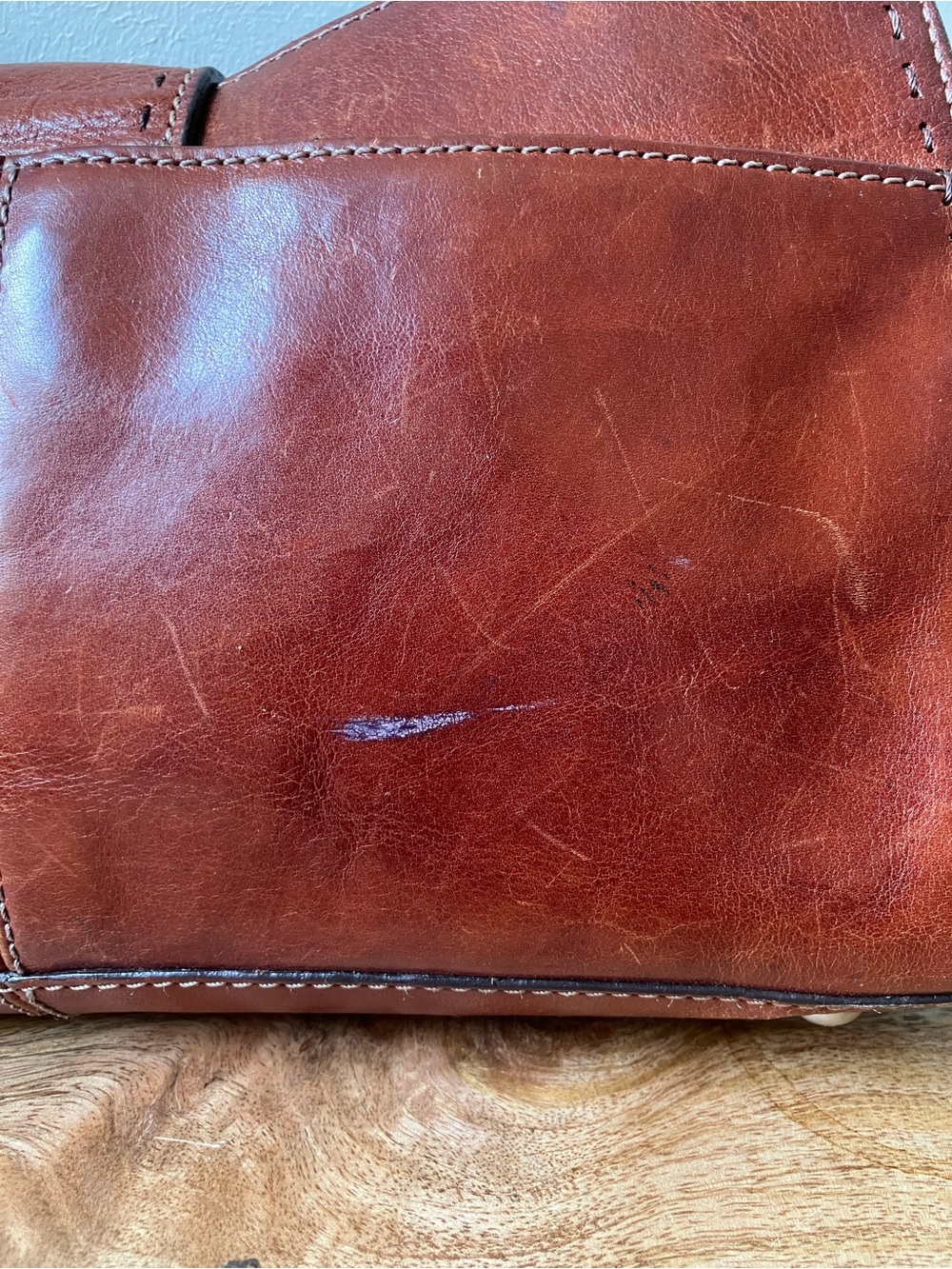 Fossil | Sedona Vintage 90's Leather MCM Small Shoulder Bag - Picture 5 of 11